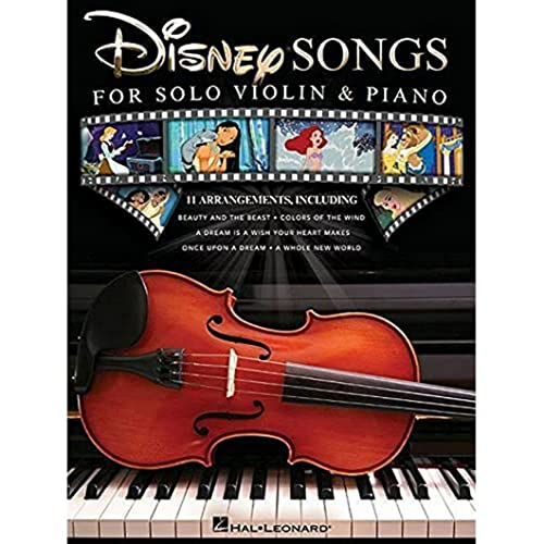 DISNEY SONGS FOR SOLO VIOLIN &: 11 Arrangements von HAL LEONARD