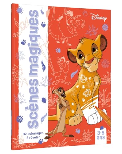 DISNEY - Scènes magiques (3+): 32 coloriages à révéler von DISNEY HACHETTE