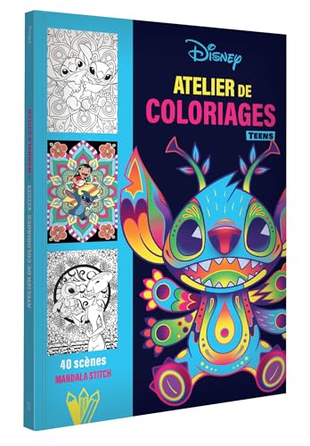 DISNEY TEENS - Atelier de coloriages - Mandala Stitch von DISNEY HACHETTE