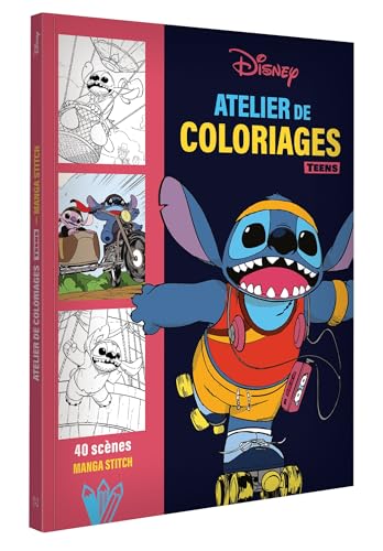 DISNEY TEENS - Atelier de coloriages - Manga Stitch von DISNEY HACHETTE