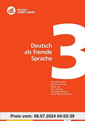 DLL 03: Deutsch als fremde Sprache: Buch mit DVD. Buch mit DVD
