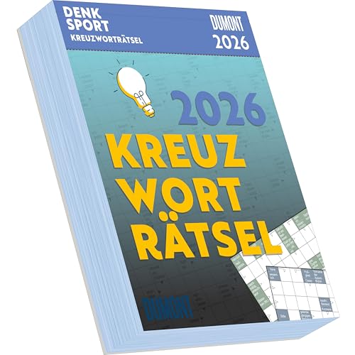 DUMONT - Kreuzworträtsel 2026 Tagesabreißkalender, 11,8x15,9cm, Rate-Kalender mit Schwedenrätseln zum Entspannen, mit Aufsteller und perforierten Seiten: Schwedenrätsel zum Entspannen DUMONT - Kreuzworträtsel 2026 Tagesabreißkalender, 11,8x15,9cm, Rate-Kalender mit Schwedenrätseln zum Entspannen, mit Aufsteller und perforierten Seiten: Schwedenrätsel zum Entspannen von DUMONT
