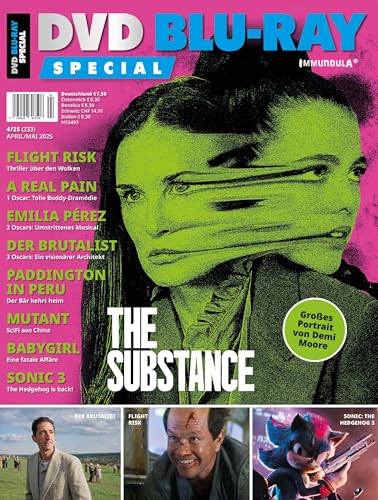 DVD BLU-RAY SPECIAL: Ausgabe April/Mai 2025 (#233) von In Farbe und Bunt Verlag