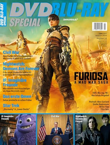 DVD BLU-RAY SPECIAL: Ausgabe August 2024 (#227) von In Farbe und Bunt Verlag