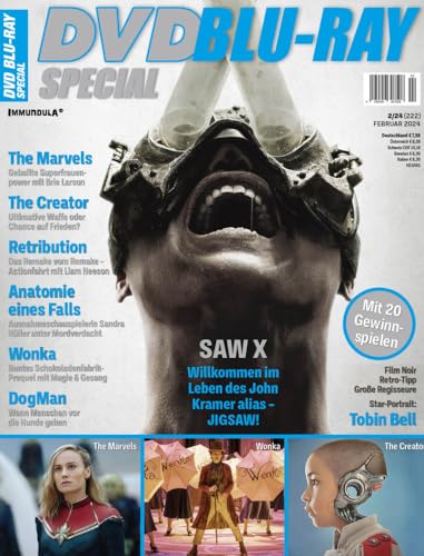 DVD BLU-RAY SPECIAL: Ausgabe Februar 2024 (#222) von In Farbe und Bunt Verlag