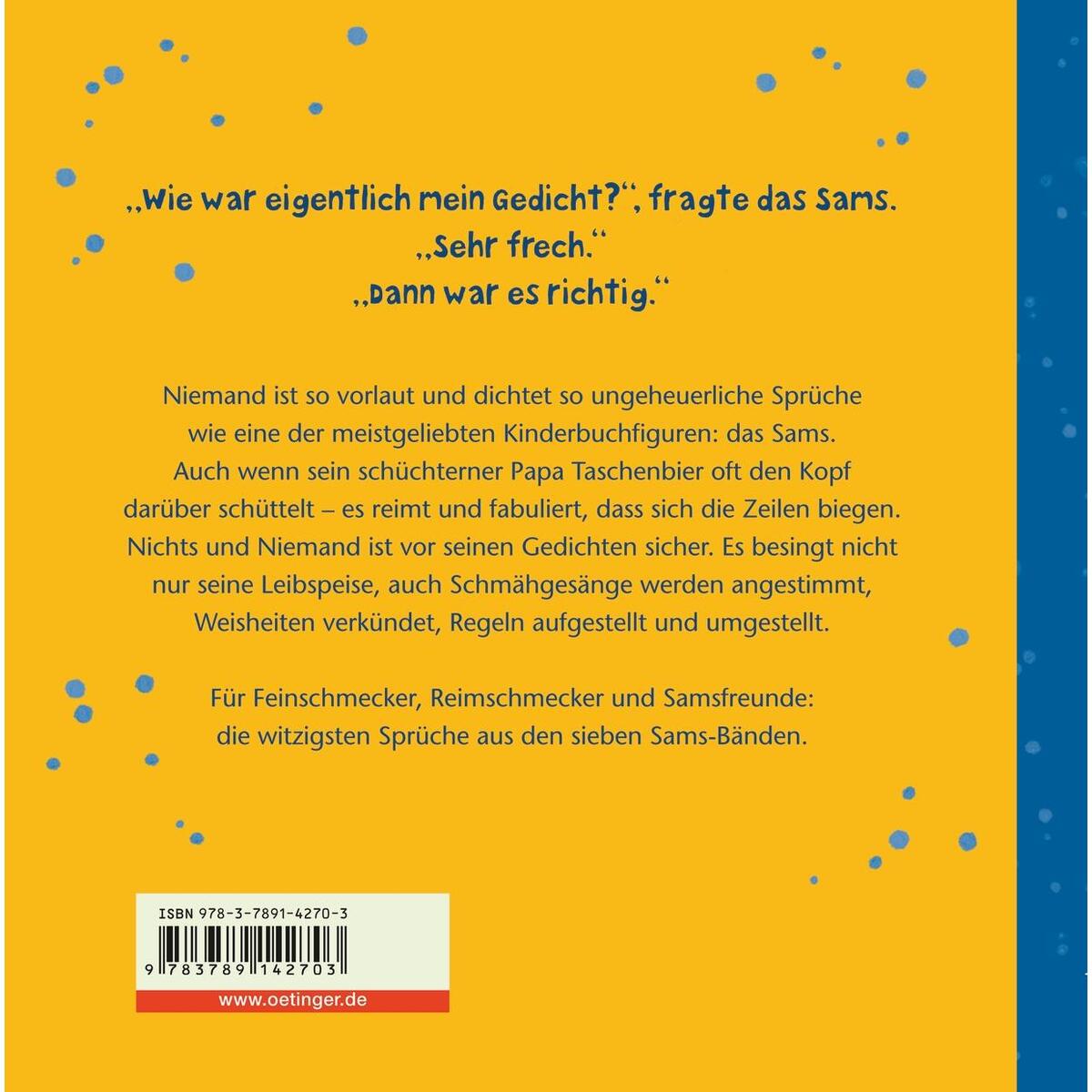 Da bin ich gespannt wie ein Gummiband. Die samsigsten Sprüche vom Sams Da bin ich gespannt wie ein Gummiband. Die samsigsten Sprüche vom Sams von Oetinger