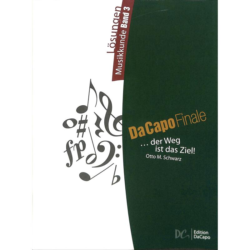 Da capo finale 3 | Da Capo 3 Lösungsheft