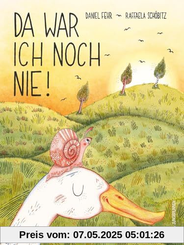 Da war ich noch nie!: Farbenprächtiges Tier-Abenteuer über Freundschaft, Freiheit und Zusammenhalt für die ganze Familie, Bilderbuch ab 4 Jahren