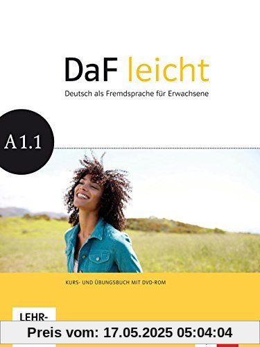 DaF leicht / Kurs- und Übungsbuch + DVD-ROM A1.1 DaF leicht / Kurs- und Übungsbuch + DVD-ROM A1.1