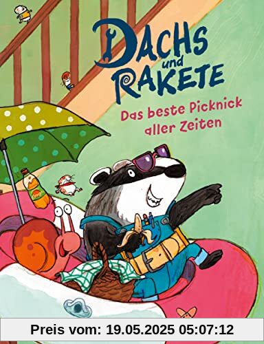 Dachs und Rakete - Das beste Picknick aller Zeiten: Vierfarbiges Bilderbuch (Basis-Bibliothek Unterricht)