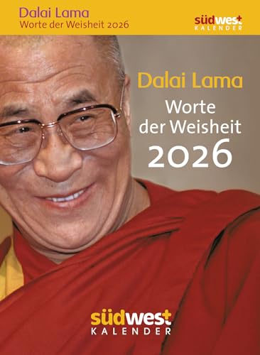 Dalai Lama - Worte der Weisheit 2026 - Tagesabreißkalender zum Aufstellen oder Aufhängen Dalai Lama - Worte der Weisheit 2026 - Tagesabreißkalender zum Aufstellen oder Aufhängen von Südwest Verlag