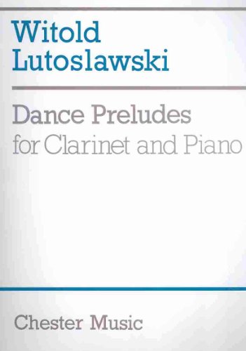 Dance Preludes for Clarinet and Piano