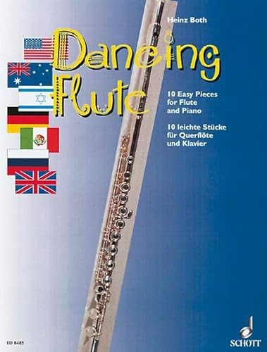 Dancing Flute: 10 leichte Stücke. Flöte und Klavier.