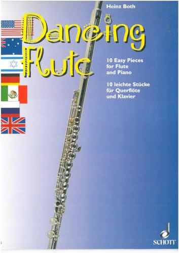 Dancing Flute: 10 leichte Stücke. Flöte und Klavier.