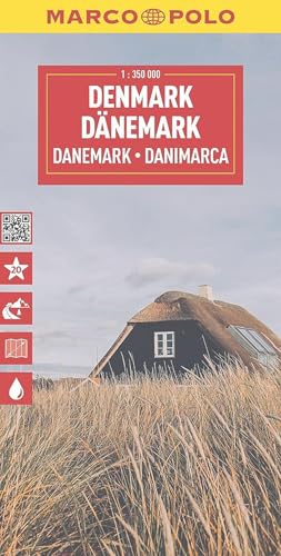 Danimarca 1:350.000 (Carte stradali Marco Polo) von Marco Polo