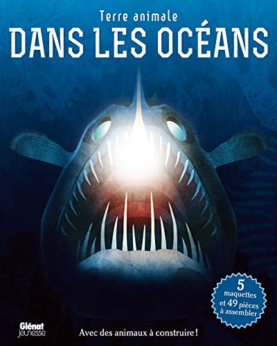 Dans les océans: Avec des animaux à construire ! 5 maquettes et 49 pièces à assembler von GLENAT JEUNESSE