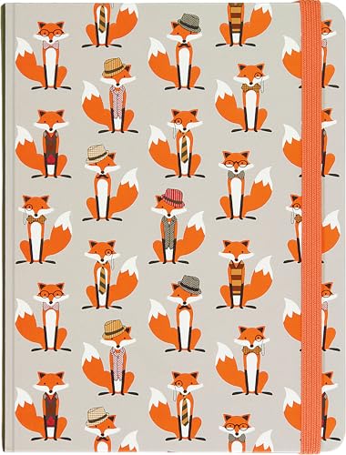 Jrnl Mid Dapper Foxes von Peter Pauper Press