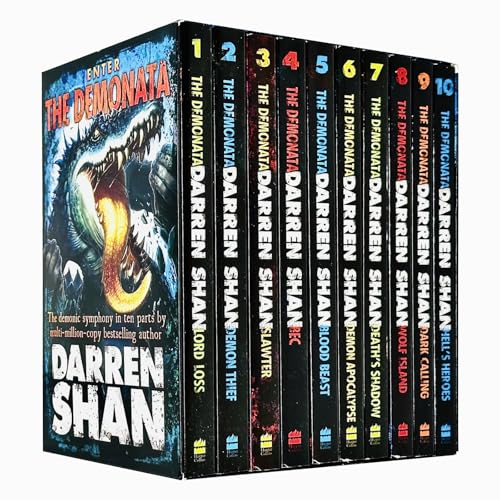 Darren Shan Demonata Collection 10 Books Set Pack (Demon Thief, Lord Loss, Slawter and more)
