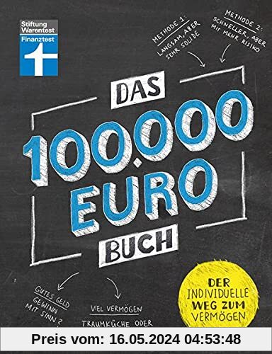 Das 100.000-Euro-Buch: Eine seriöse Anleitung zum Vermögensaufbau - Mit detaillierte Musterkalkulationen - leicht verständlich & sofort umsetzbar: Der individuelle Weg zum Vermögen