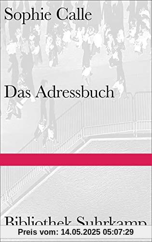 Das Adressbuch (Bibliothek Suhrkamp)