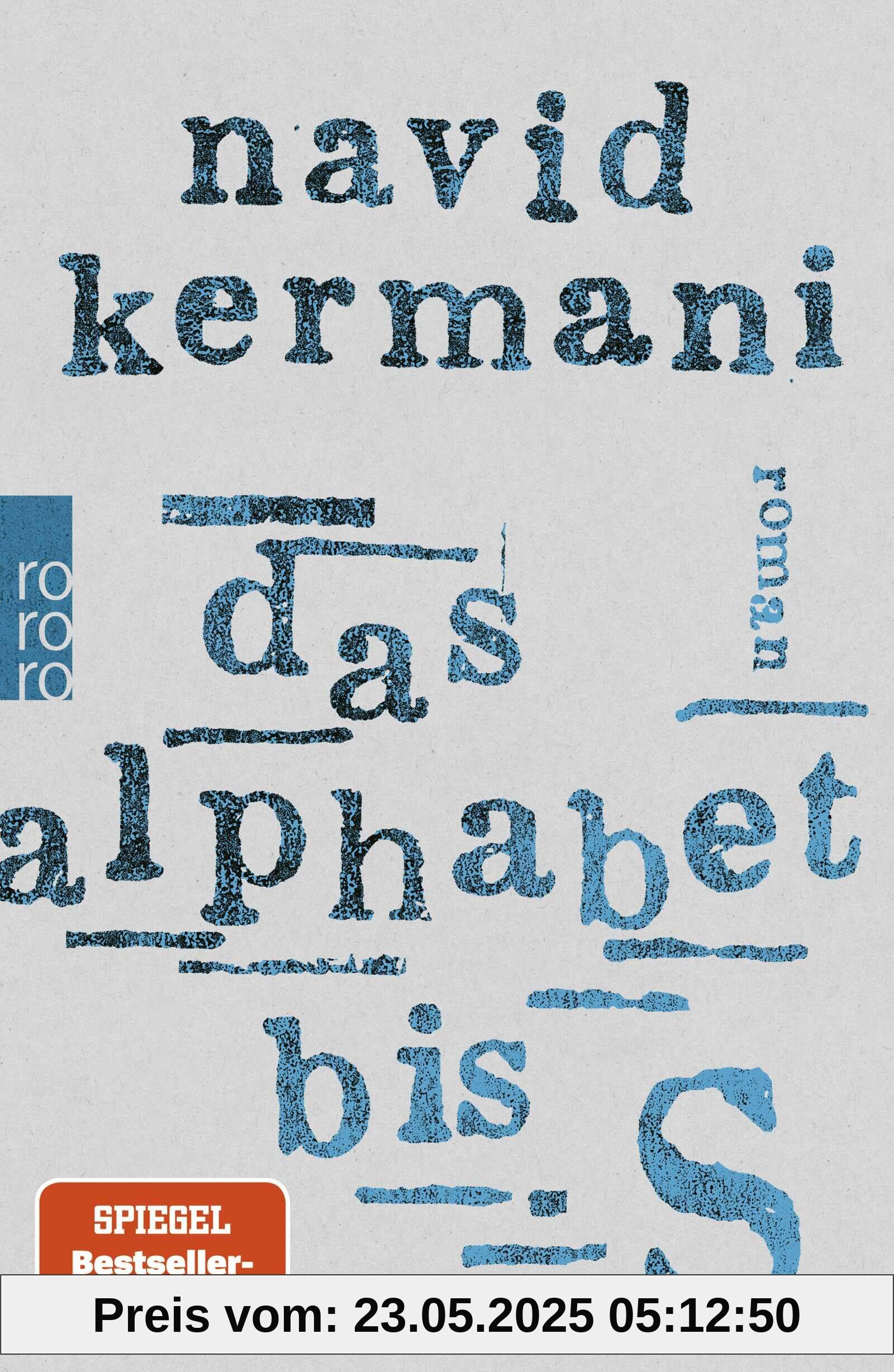 Das Alphabet bis S Das Alphabet bis S