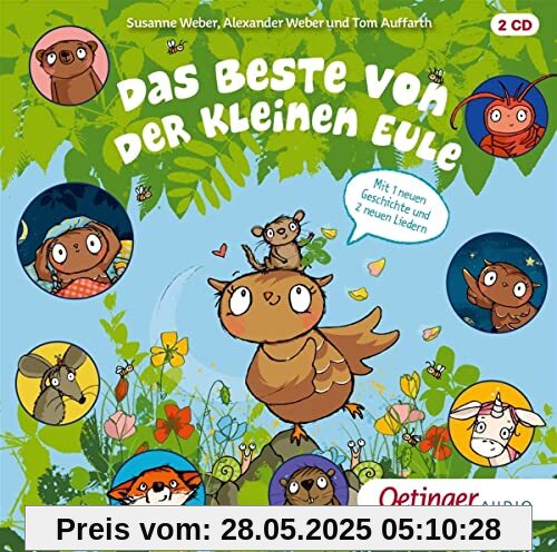Das Beste von der kleinen Eule: CD Standard Audio Format, Lesung (Die kleine Eule und ihre Freunde)