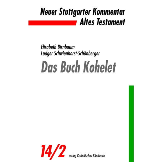 Das Buch Kohelet von Katholisches Bibelwerk
