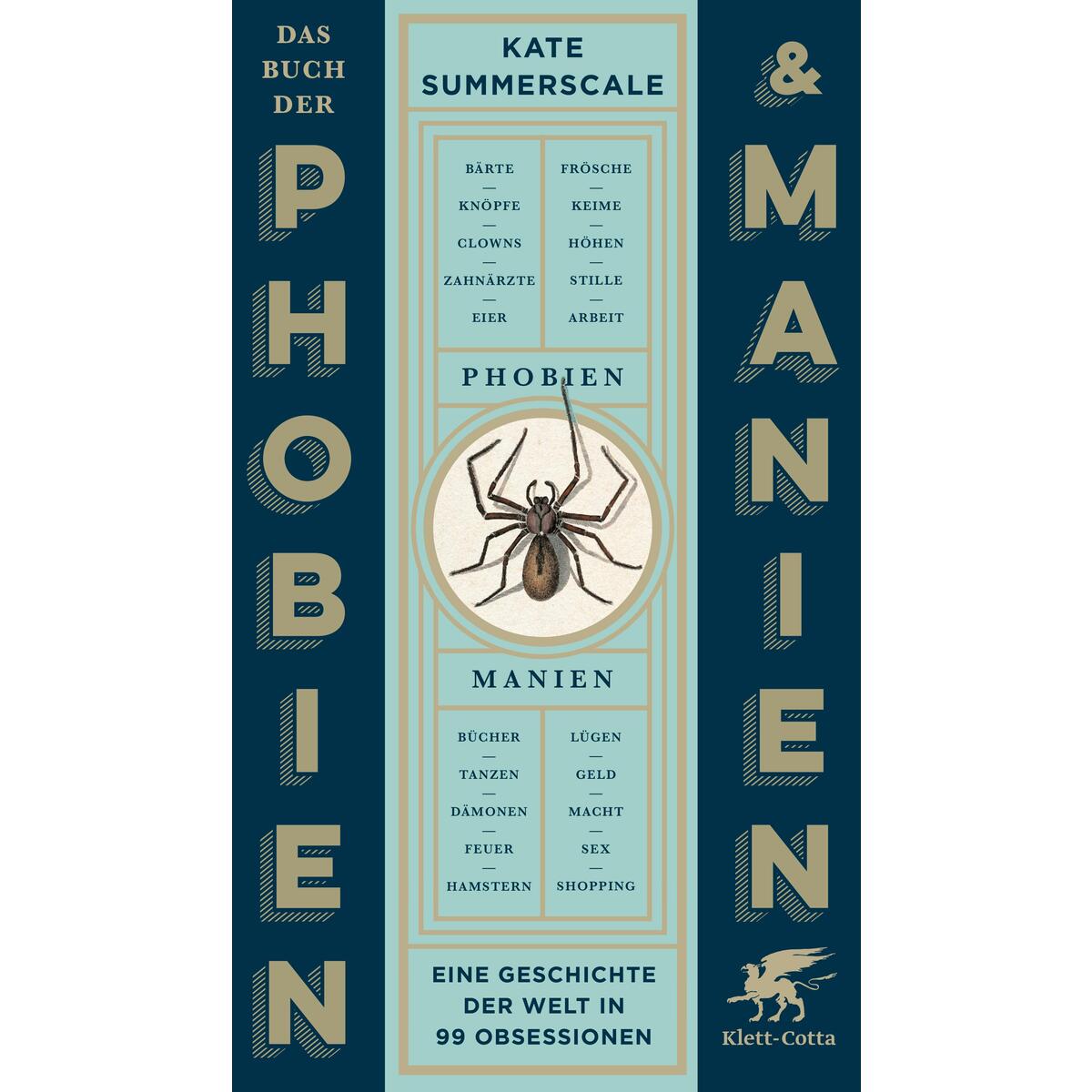 Das Buch der Phobien und Manien von Klett-Cotta Verlag