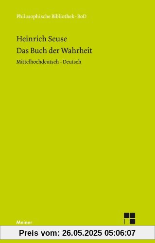 Das Buch von der Wahrheit: Mittelhochdeutsch - Deutsch Das Buch von der Wahrheit: Mittelhochdeutsch - Deutsch