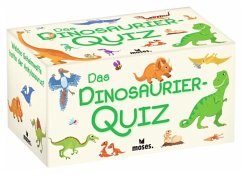 Das Dinosaurier-Quiz (Kinderspiel) von moses. Verlag