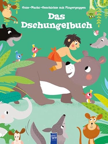 Das Dschungelbuch: Gute-Nacht-Geschichte mit Fingerpuppen