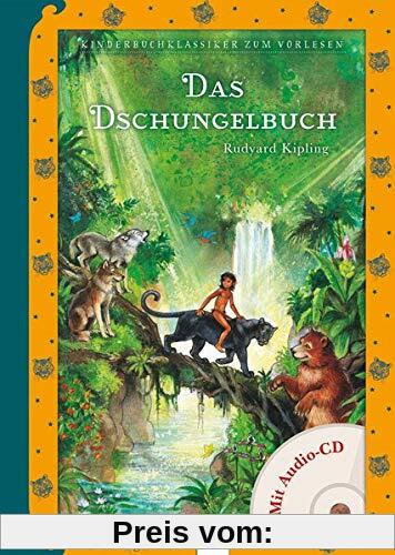 Das Dschungelbuch: Kinderbuch-Klassiker zum Vorlesen mit CD