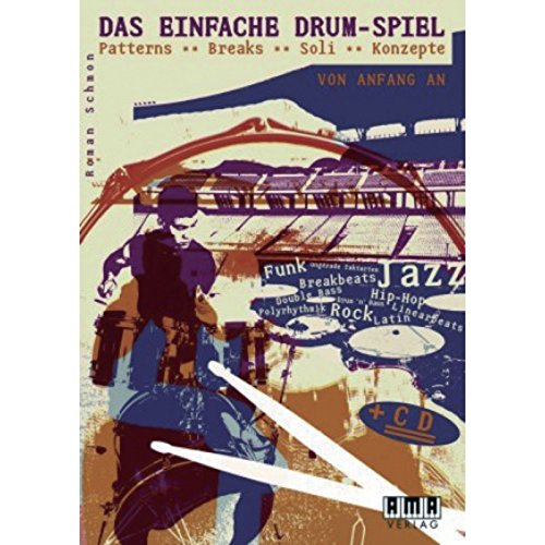 Das Einfache Drum Spiel. Schlagzeug