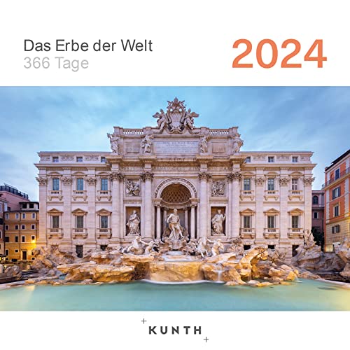 Das Erbe der Welt - KUNTH 366-Tage-Abreißkalender 2024: Tägliche Inspiration in Bild und Text. Kalender zum Aufhängen oder Aufstellen. (KUNTH Abreißkalender 365 Tage) von Kunth