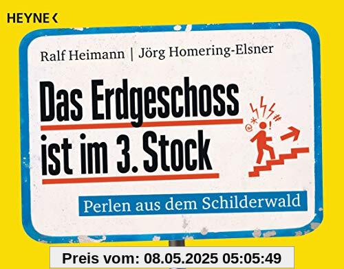 Das Erdgeschoss ist im 3. Stock: Perlen aus der Schilderwelt Das Erdgeschoss ist im 3. Stock: Perlen aus der Schilderwelt