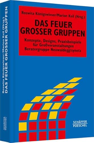 Das Feuer großer Gruppen: Konzepte, Designs, Praxisbeispiele für Grossveranstaltungen (Systemisches Management) von Schäffer-Poeschel