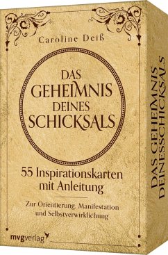 Das Geheimnis deines Schicksals 55 Inspirationskarten mit Anleitung von mvg Verlag