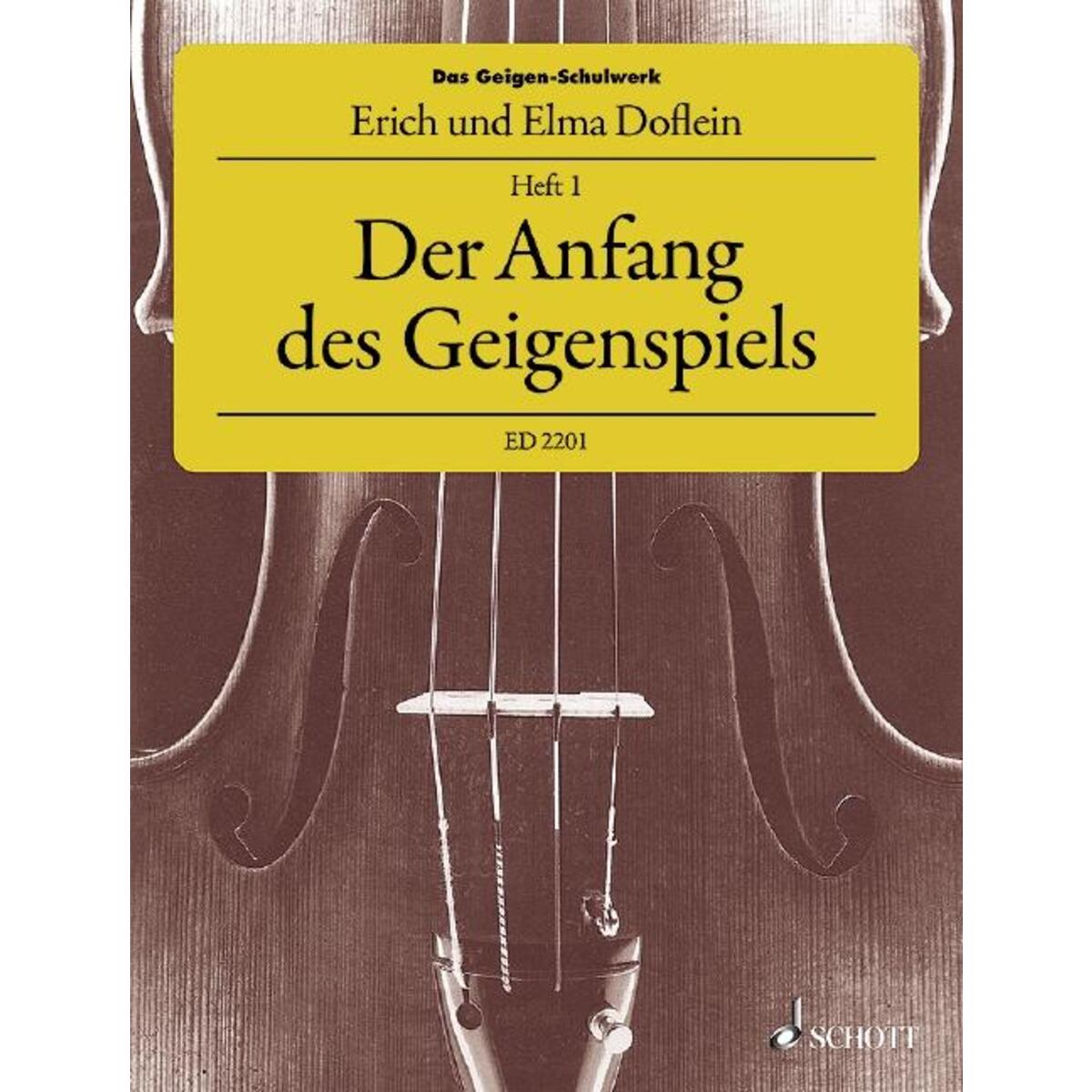 Das Geigen-Schulwerk von Schott Music