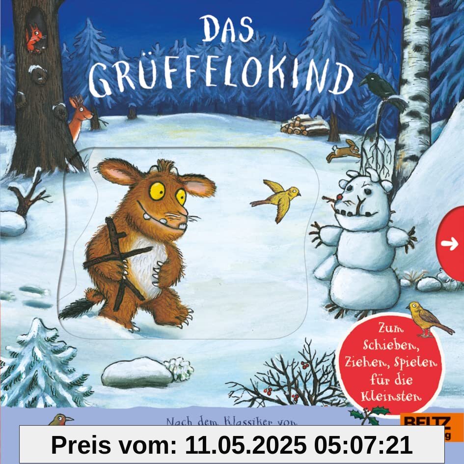 Das Grüffelokind: Pappbilderbuch zum Ziehen, Schieben, Spielen für die Kleinsten