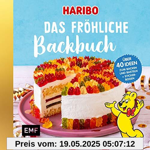 Das Haribo-Backbuch: 40 Ideen zum Backen und Basteln – Mit fröhlichem Stickerbogen