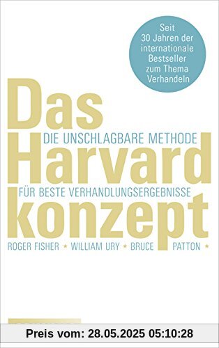 Das Harvard-Konzept: Die unschlagbare Methode für beste Verhandlungsergebnisse