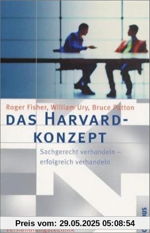 Das Harvard-Konzept: Sachgerecht verhandeln - erfolgreich verhandeln