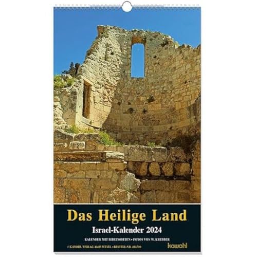 Das Heilige Land 2024: Israel-Kalender