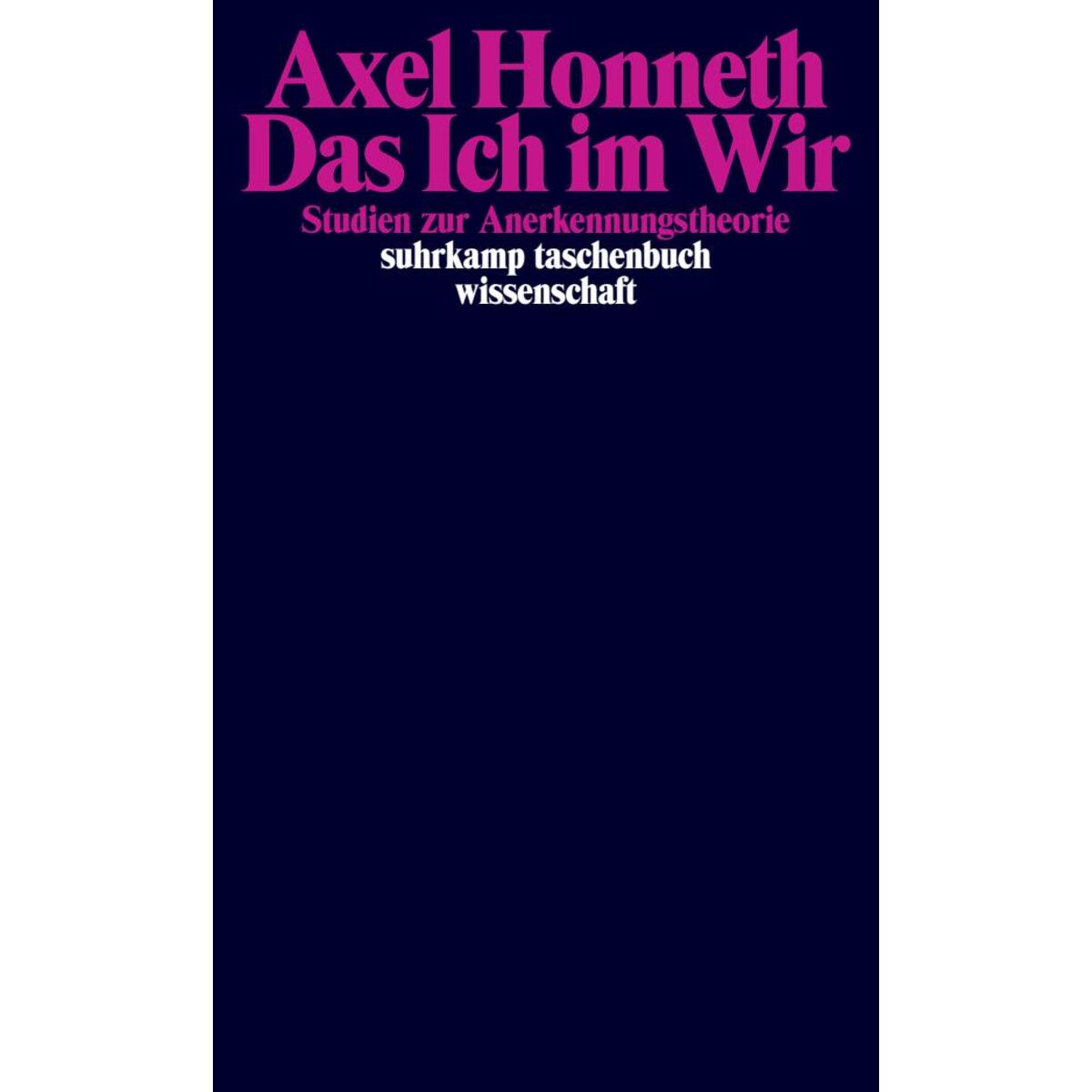 Das Ich im Wir Das Ich im Wir von Suhrkamp Verlag AG