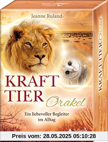 Das Krafttier-Orakel: Ein liebevoller Begleiter im Alltag - 64 Karten mit Begleitbuch Das Krafttier-Orakel: Ein liebevoller Begleiter im Alltag - 64 Karten mit Begleitbuch