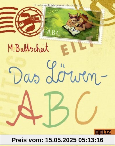 Das Löwen-ABC: Vierfarbiges Pappbilderbuch