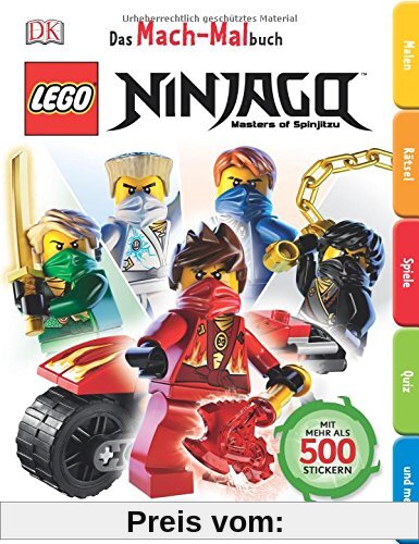Das Mach-Malbuch. LEGO® Ninjago