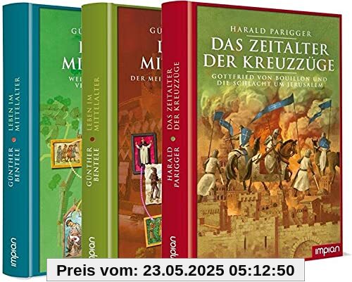 Das Mittelalter im Paket: Leben im Mittelalter - Weise Mönche und ein verkauftes Wunder | Leben im Mittelalter - Der Meister und der Aufstand der Zünfte | Das Zeitalter der Kreuzzüge Das Mittelalter im Paket: Leben im Mittelalter - Weise Mönche und ein verkauftes Wunder | Leben im Mittelalter - Der Meister und der Aufstand der Zünfte | Das Zeitalter der Kreuzzüge