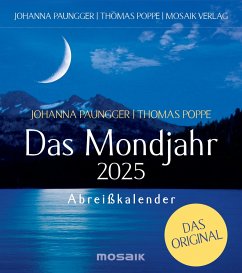 Das Mondjahr 2025 - Abreißkalender von Mosaik