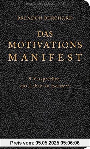 Das MotivationsManifest: 9 Versprechen, das Leben zu meistern